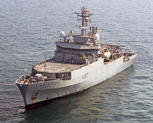 Nava militară britanică HMS 'Echo' va face escală în Portul Constanța