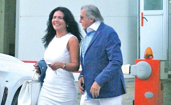 Ilie Năstase s-a însurat a şasea oară. Prima imagine de la cununia cu Ioana Simion