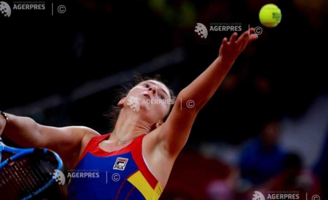 Tenis: Franța- România 2-2, în semifinalele Fed Cup