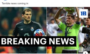 Iker Casillas a suferit un infarct la antrenamentul lui FC Porto
