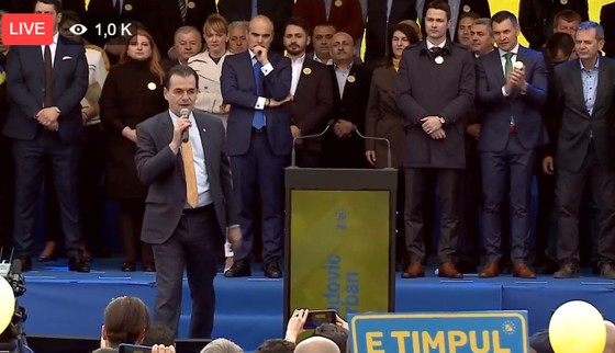 Ludovic Orban reclamă primăria din Alexandria, după ce liberalii au sosit în „judeţul” lui Dragnea: S-au depus eforturi uriaşe pentru blocarea mitingului PNL