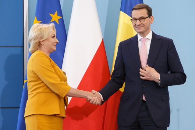Premierul Poloniei a răbufnit în conferința cu Dăncilă: mesaj dur pentru Bruxelles și Strasbourg