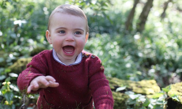 Primul portret oficial al lui Louis de Cambridge. Micul prinţ a împlinit un an