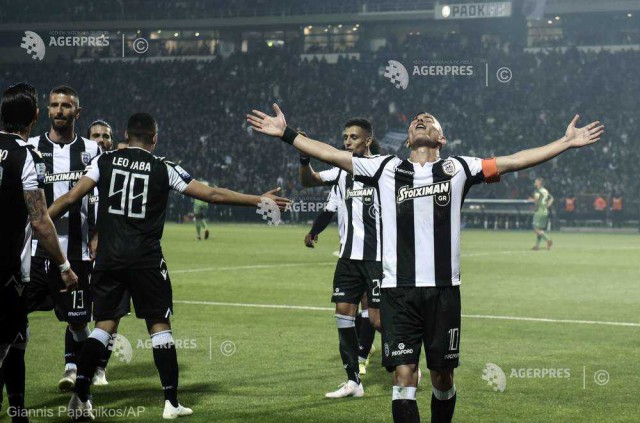 Grecia: Răzvan Lucescu şi PAOK Salonic au învins pe Panathinaikos Atena, scor 2-1