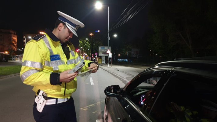 Razie a polițiștilor constănțeni: șoferi băuți sau drogați, la volan