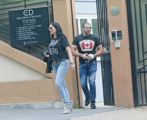 Brigitte şi Pastramă: „Este visul nostru să avem un copil“. La ce clinică au fost surprinşi