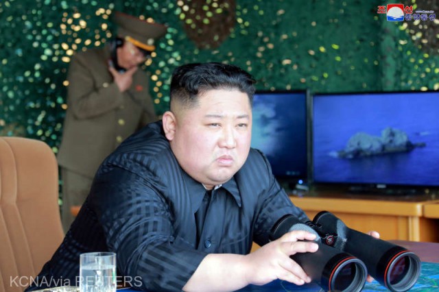 Coreea de Nord: Kim Jong Un a ordonat un exerciţiu de 