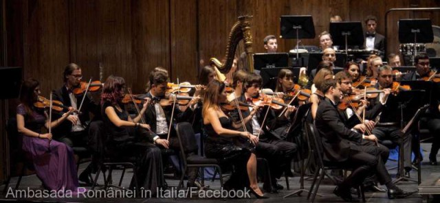 Ziua Europei sărbătorită la Roma cu Orchestra Română de Tineret