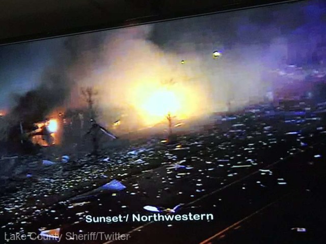 SUA: Explozie puternică într-o uzină chimică din Illinois, soldată cu cel puţin patru răniţi