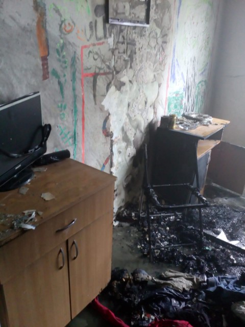Incendiu într-o garsonieră din Năvodari!