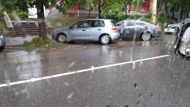COD PORTOCALIU. Rupere de nori la Constanţa. VIDEO