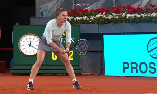 Simona Halep s-a calificat în semifinalele turneului de la Madrid