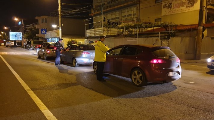 Șoferi trași pe dreapta de polițiști în Eforie și pe Aurel Vlaicu
