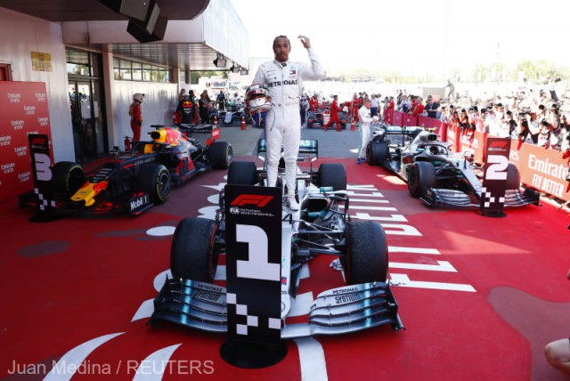 Formula 1: Lewis Hamilton, învingător în Marele Premiu al Spaniei