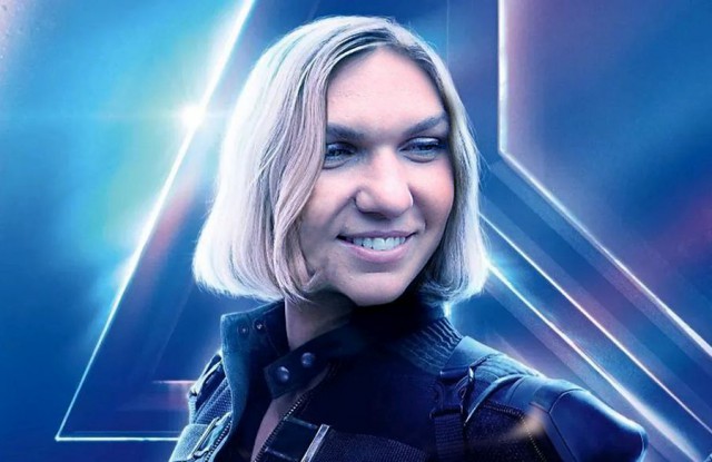 Genial! Simona Halep, comparată cu o eroină din Avengers