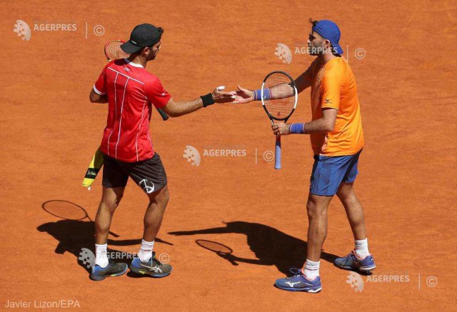Horia Tecău și Julien Rojer, campioni la Madrid după o victorie în două seturi
