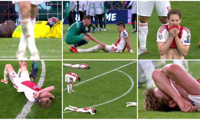 Ajax - Tottenham 2-3. Imaginile tristeții la Amsterdam. Jucătorii lui Ajax au plâns în hohote