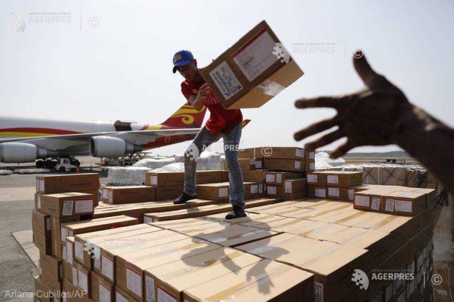 Al treilea avion cu ajutoare umanitare din partea Chinei a ajuns în Venezuela