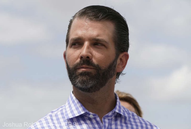 Fiul cel mare al preşedintelui Trump a acceptat să fie audiat în Senat