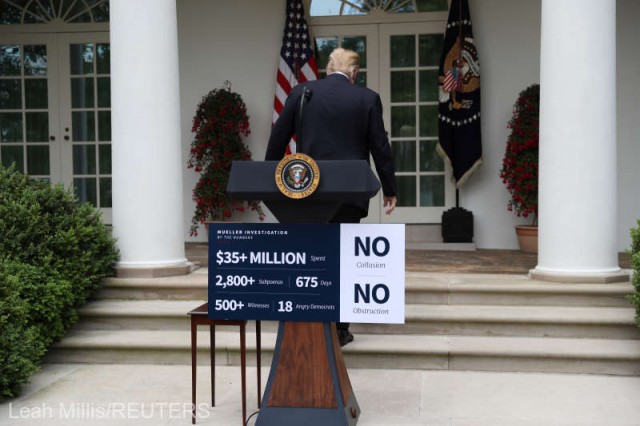 SUA: Preşedintele Trump a scurtat o întâlnire cu liderii democraţi, după ce Nancy Pelosi l-a acuzat de „muşamalizare“