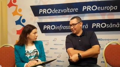 Victor Ponta: DOAMNA DĂNCILĂ ESTE CAM ANALFABETĂ