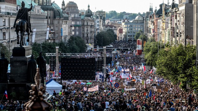 Cehia: Importantă manifestaţie la Praga pentru independenţa justiţiei
