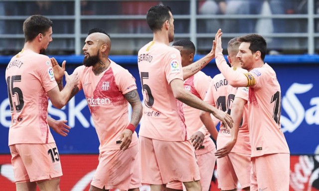 Eibar - Barcelona 2-2. Dublă pentru Leo Messi, la ultimul meci al sezonului în La Liga. Gol antologic al bascilor