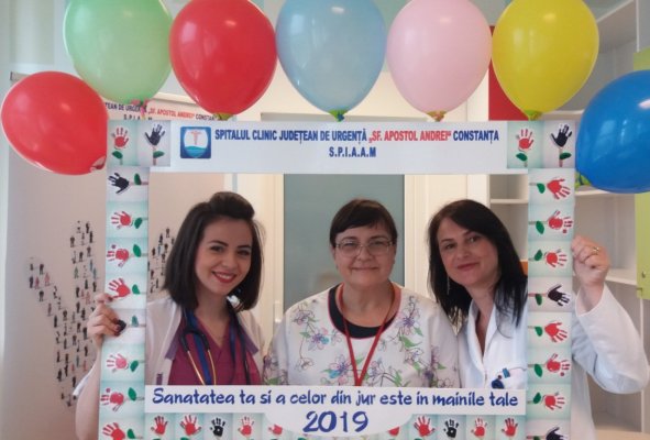 Spitalul Județean Constanța s-a alăturat campaniei „Salvează vieți: igiena mâinilor”