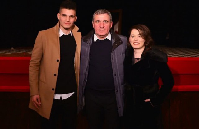 Gică Hagi este un tată mândru. Kira s-a făcut profesoară de actorie