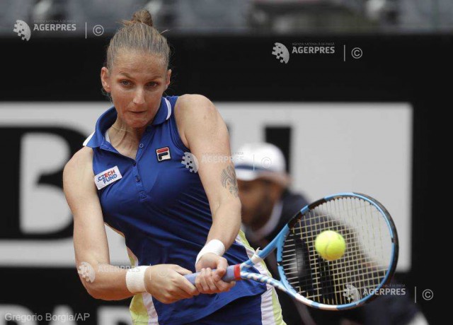 Cehoaica Karolina Pliskova a triumfat în turneul WTA de la Roma