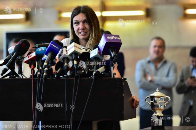 Simona Halep: Ar fi un lucru foarte bun dacă Ion Ţiriac ar conduce tenisul românesc