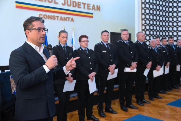 PREMIAȚI pentru MERITE DEOSEBITE, de ZIUA POLIȚIEI LOCALE!