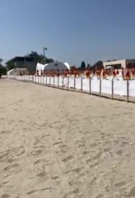 VIDEO. Plajă îngrădită în Mamaia. ABADL s-a autosesizat!