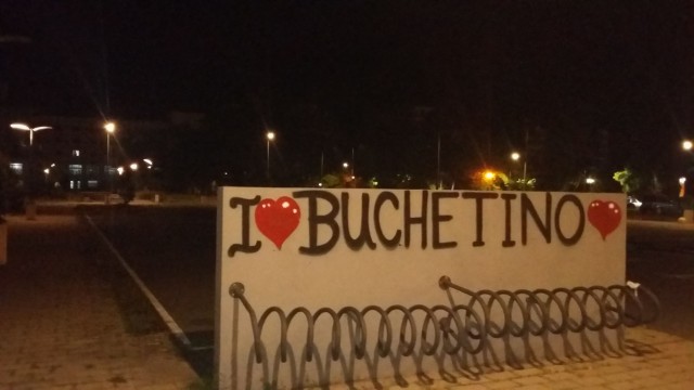 O florărie din Bucureşti a măzgălit cu reclame zidurile din Mamaia