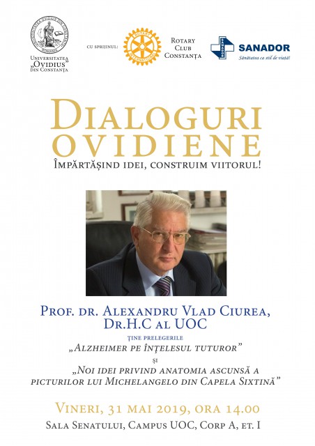 Renumit neurochirurg ține prelegeri la Universitatea Ovidius