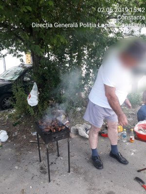 Amendă usturătoare pentru un grătar în spatele blocului!