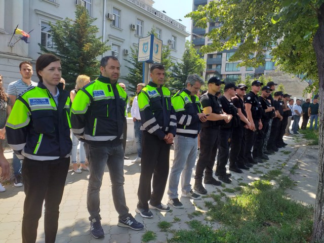 Moment de reculegere la Constanța pentru polițistul împușcat în Timiș
