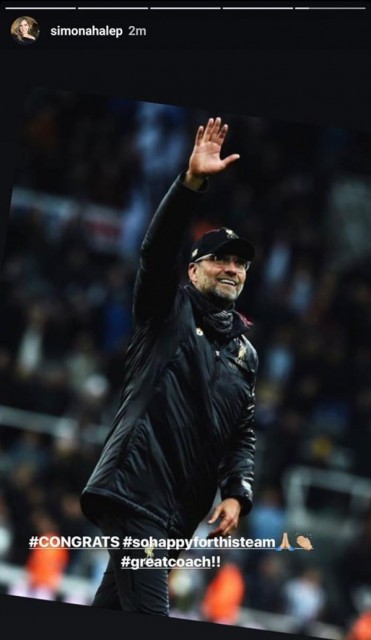 Tottenham - Liverpool 0-2. Mesajul special al Simonei Halep pentru Jurgen Klopp