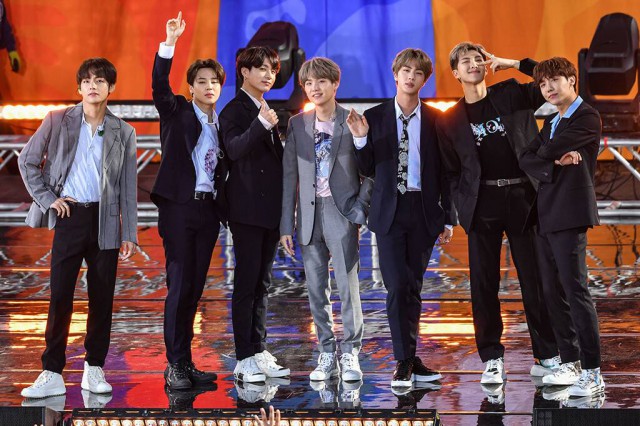 Trupa de K-pop BTS a făcut istorie pe Wembley