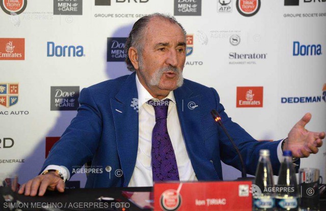 Ion Ţiriac candidează la preşedinţia Federaţiei Române de Tenis