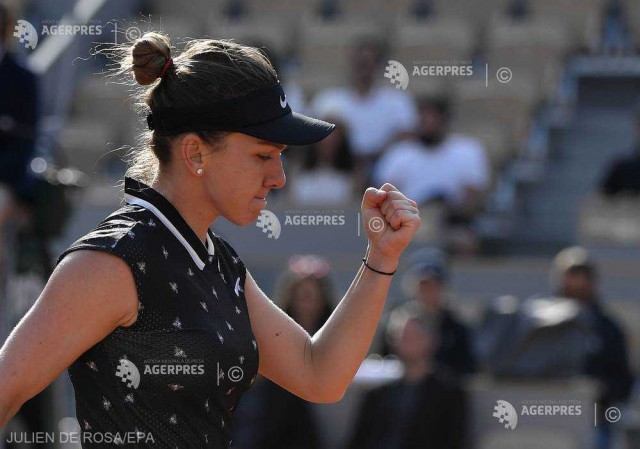 Simona Halep a reuşit cea mai clară victorie a sa la Roland Garros