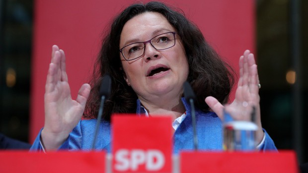 Germania: Demisia şefei Partidului Social Democrat după pierderile grele în alegerile europene