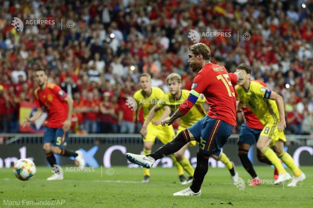 Spania şi Norvegia au obţinut victori în preliminariile EURO 2020 la fotbal