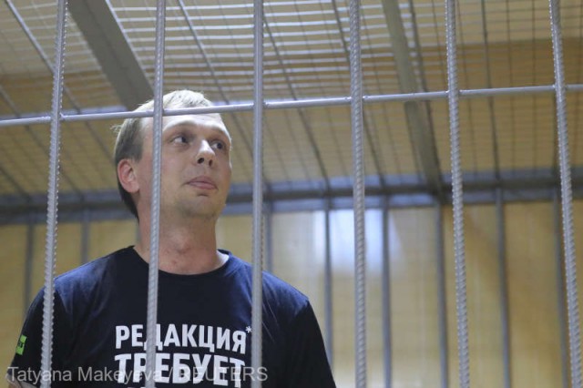 Trei ziare din Rusia publică o pagină întâi comună în sprijnul jurnalistului Ivan Golunov