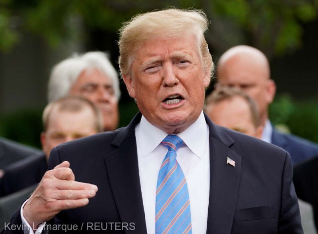 Donald Trump salută reacţia Chinei la manifestaţiile din Hong Kong