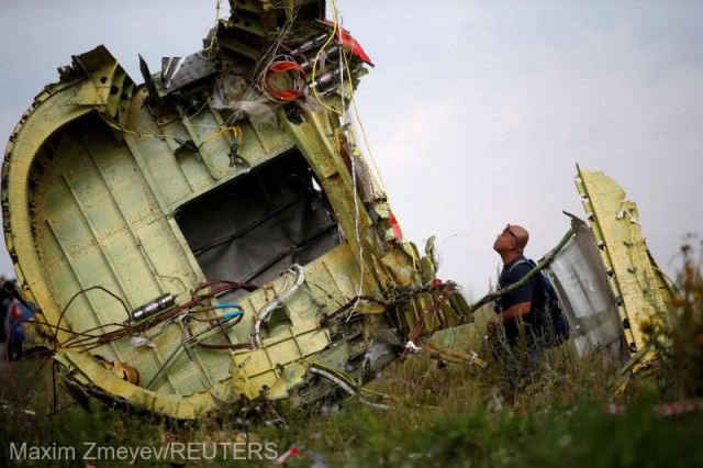 Zborul MH17 doborât deasupra Ucrainei: Noi informaţii asupra anchetei vor fi dezvăluite miercuri