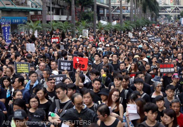 Nou protest la Hong Kong pentru retragerea completă a controversatului proiect de lege privind extrădarea