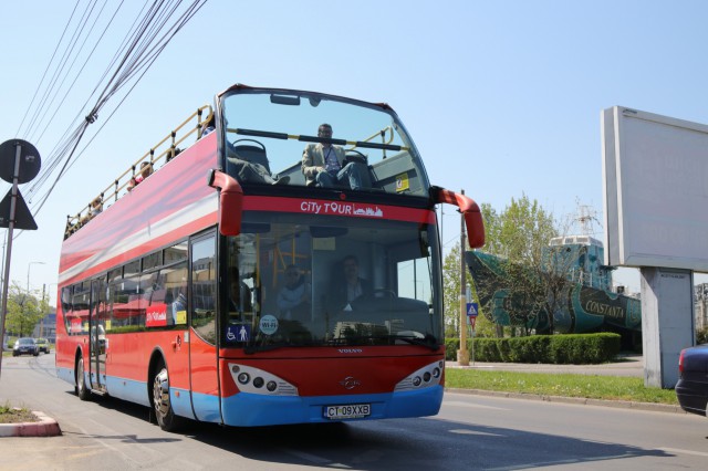 Autobuzele etajate, introduse pe traseu