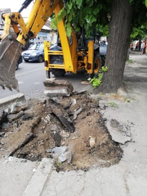 ASFALTĂRI pe mai multe străzi din Constanța