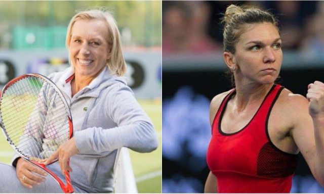 Simona Halep a dezamăgit-o pe Martina Navratilova. Ce a spus fosta mare jucătoare după ce pariase pe româncă
